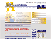 Tablet Screenshot of hclibrary.us
